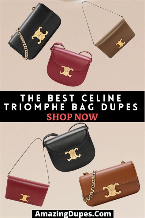 celine dupe bag|celine triomphe belt dupe.